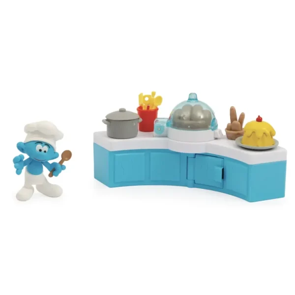 Shop Giochi Preziosi Mini Playset Puffo Chef Mondi Immaginari