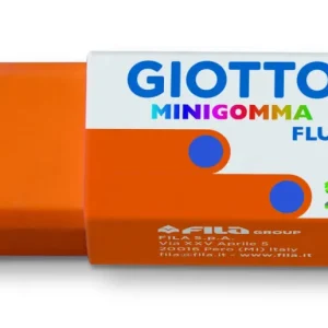 Hot Mini Gomma Fluo Confezione 5 Minigomme Colori Fluo Cancelleria E Accessori