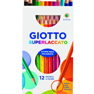 Online Superlaccato Confezione 12 Pastelli Colorati Cancelleria E Accessori