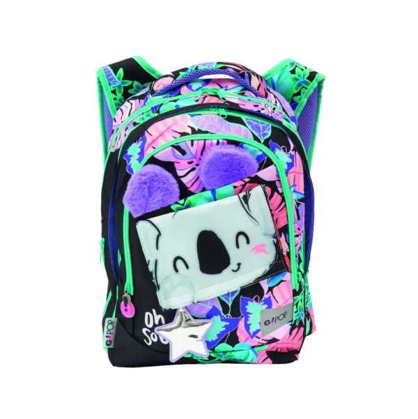 Discount Gopop22 Zaino Estensibile Round Koala New Scuola