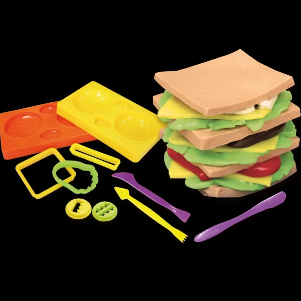 New Hamburger Set Pasta Da Modellare Plastilina E Pasta Modellabile