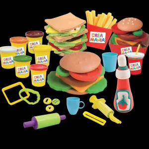 New Hamburger Set Pasta Da Modellare Plastilina E Pasta Modellabile
