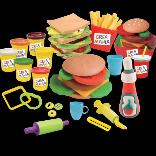 New Hamburger Set Pasta Da Modellare Plastilina E Pasta Modellabile