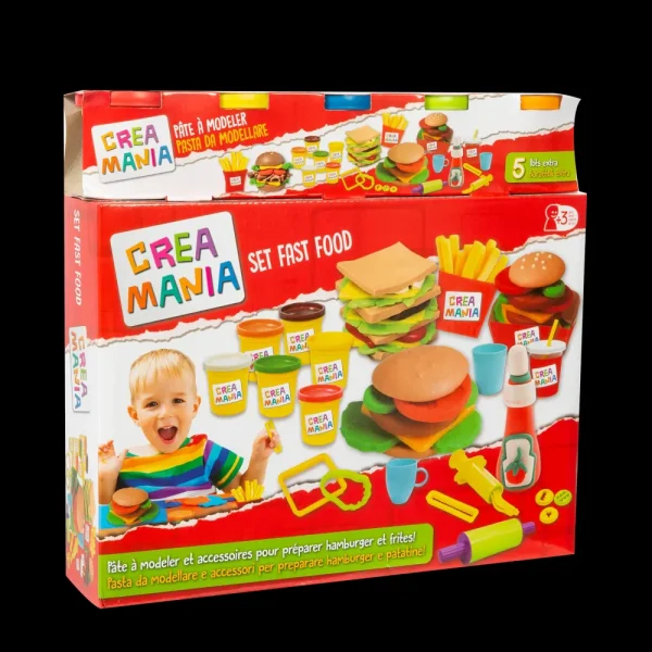 New Hamburger Set Pasta Da Modellare Plastilina E Pasta Modellabile