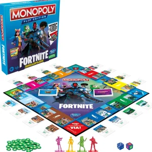 Shop Monopoly Fortnite Flip Edition, Gioco Da Tavolo Dai 13 Anni In Su Giochi In Scatola Per Famiglia