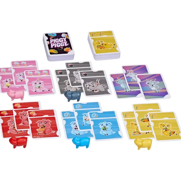Sale Piggy Piggy, Gioco Di Carte Divertente Per Famiglie, Da 2 A 6 Giocatori, Dai 7 Anni In Su Giochi Di Societa Per Bambini