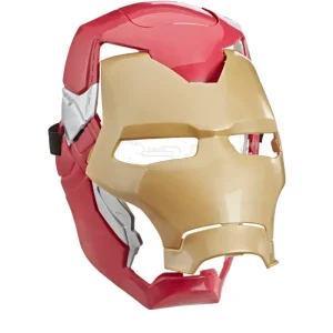 Flash Sale Hasbro Marvel , Maschera Flip Fx Di Iron Man, Con Effetti Luminosi, Replica Per Giochi D'Imitazione Action Figures