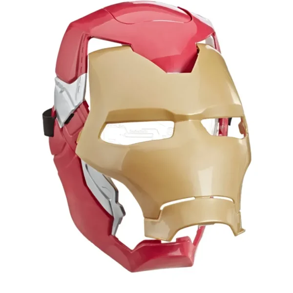 Flash Sale Hasbro Marvel , Maschera Flip Fx Di Iron Man, Con Effetti Luminosi, Replica Per Giochi D'Imitazione Action Figures