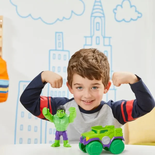 Outlet Hasbro Marvel E I Suoi Fantastici Amici, Action Figure Con Vicolo, Per Bambini Dai 3 Anni In Su Mondi Immaginari