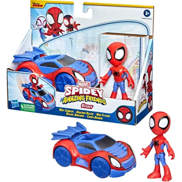 Outlet Hasbro Marvel E I Suoi Fantastici Amici, Action Figure Con Vicolo, Per Bambini Dai 3 Anni In Su Mondi Immaginari