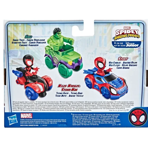 Outlet Hasbro Marvel E I Suoi Fantastici Amici, Action Figure Con Vicolo, Per Bambini Dai 3 Anni In Su Mondi Immaginari