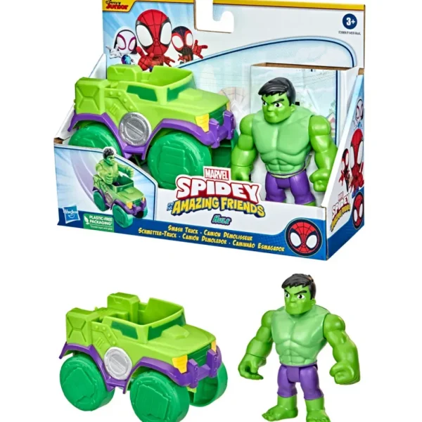 Outlet Hasbro Marvel E I Suoi Fantastici Amici, Action Figure Con Vicolo, Per Bambini Dai 3 Anni In Su Mondi Immaginari