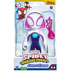 Fashion Hasbro E I Suoi Fantastici Amici Mega Ghost-Spider, Action Figure Da 22,5 Cm, Dai 3 Anni In Su Action Figures