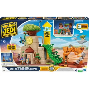 Best Hasbro , Tempio Jedi Su Tenoo, Playset E Action Figure, Giocattoli , Giocattoli Per Eta Prescolare (50,8 Cm), Dai 3 Anni In Su Mondi Immaginari