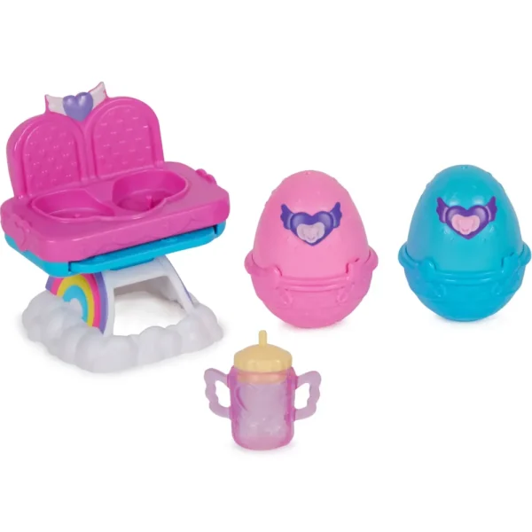 Sale Alive, Confezione Con Due Uova Che Si Schiudono Con L'Acqua E Seggiolone, Giocattoli Per Bambine E Bambini Dai 3 Anni In Su Fashion Dolls