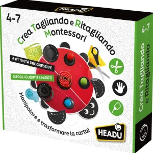 Best Sale Crea Tagliando E Ritagliando Montessori Tagli, Collage, Adesivi