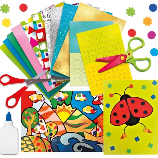 Cheap Collage Creation Montessori Tagli, Collage, Adesivi