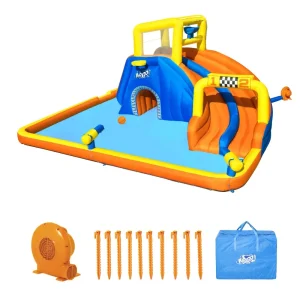 Store H2Ogo! Mega Parco Acquatico Super Waterway 5,51 M X 5,02 M X 2,65 M Gonfiabili Per Bambini
