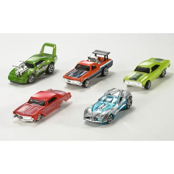 Fashion - Confezione Da 10 Macchinine In Scala 1:64, Veicoli Assortiti Con Decorazioni Mozzafiato, 3+Anni Macchinine Bambini