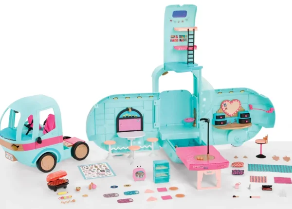 Clearance Il Nuovo Glam N' Go Camper E Il Veicolo Piu Cool Per Viaggiare Con Stile. Presenta Oltre 50 Sorprese Camper E Veicoli Per Bambole