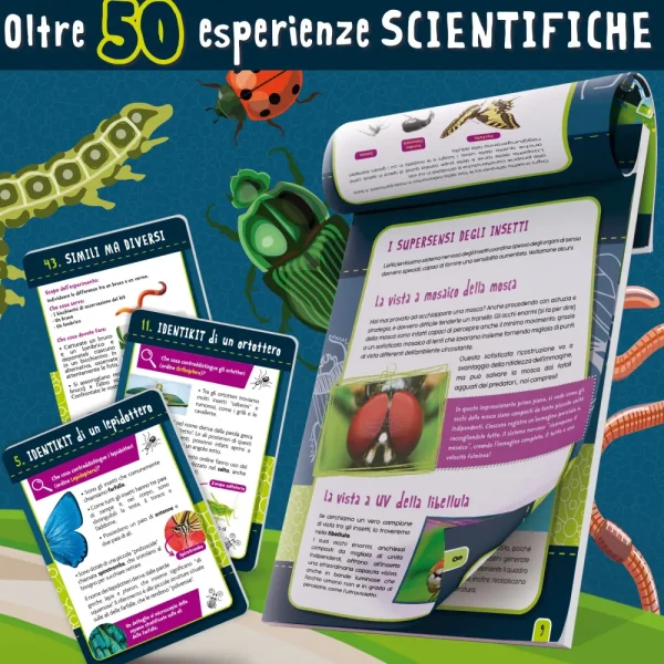 Outlet I'M A Genius Scienza In Casa Insetti Giochi Scientifici