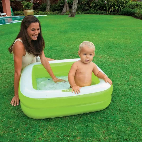 Cheap Piscina Baby Rettangolare 85X85X23 Cm Gonfiabili Per Bambini