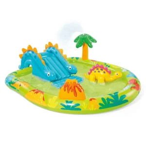 Cheap Play Center Dinosauri Piscina Gonfiabile, Multicolore, 191X152X58 Cm Gonfiabili Per Bambini