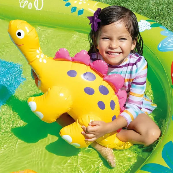 Cheap Play Center Dinosauri Piscina Gonfiabile, Multicolore, 191X152X58 Cm Gonfiabili Per Bambini