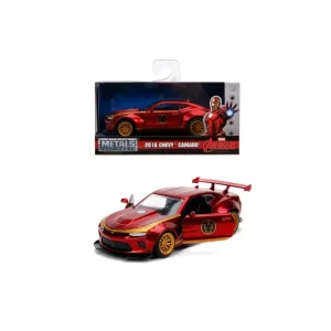 Best Sale Iron Man Con Chevy Camaro Ss 1:32 Die-Cast Con Personaggio Modellini Veicoli In Scala