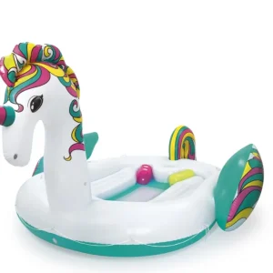 Cheap Isola Gonfiabile Unicorno Gigante Per 6 Persone ® (5.90 M) Gonfiabili Per Bambini