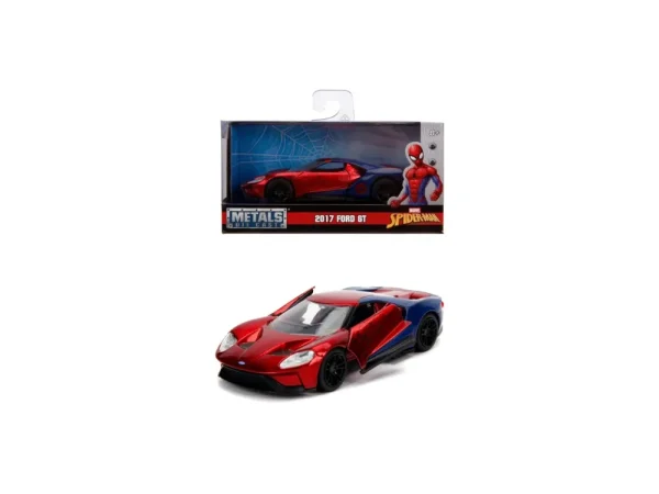 Clearance Jada Toys Marvel Spider-Man 2017 Ford Gt In Scala 1:32, + 8 Anni, 253222002 Modellini Veicoli In Scala