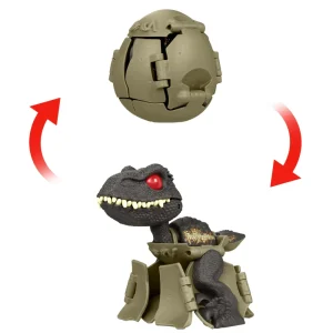 Hot Fierce Changers Personaggi Hidden Hatchers, Uovo Giocattolo 2 In 1 Trasformabile In Dinosauro Action Figures