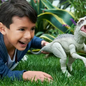 Sale Indominus Rex Mimetizzati E Combatti Action Figures