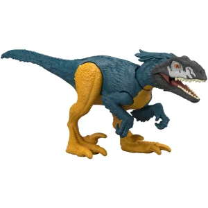 Store Pericolo Giurassico Pyroraptor, Dinosauro Snodato Con Design Autentico, Specie Di Medie Dimensioni Lungo 18 Cm E Alto 7+ Cm Action Figures