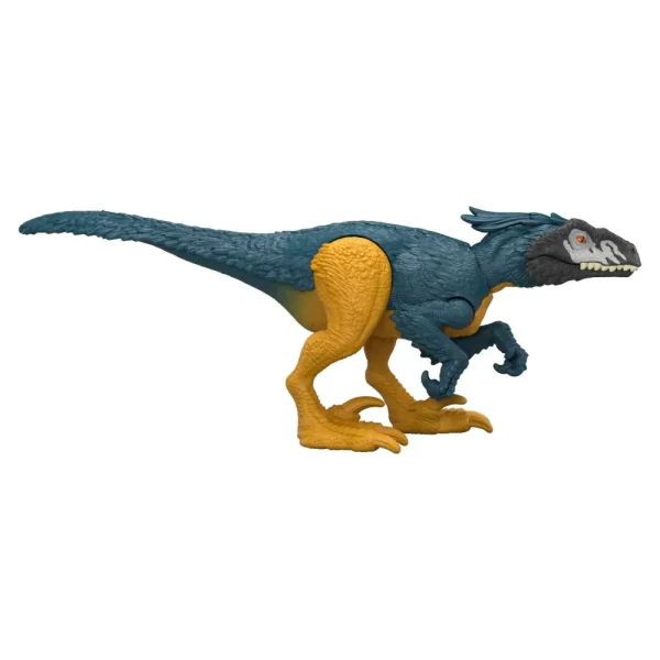 Store Pericolo Giurassico Pyroraptor, Dinosauro Snodato Con Design Autentico, Specie Di Medie Dimensioni Lungo 18 Cm E Alto 7+ Cm Action Figures