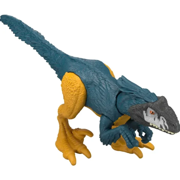 Store Pericolo Giurassico Pyroraptor, Dinosauro Snodato Con Design Autentico, Specie Di Medie Dimensioni Lungo 18 Cm E Alto 7+ Cm Action Figures