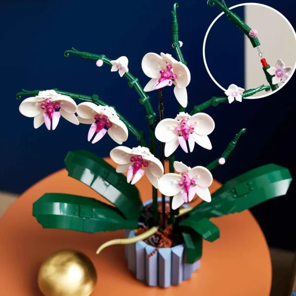 Cheap 10311 Orchidea, Set Per Adulti Da Collezione, Hobby Creativi, Modellino Da Costruire In Mattoncini Con Fiori Finti Mattoncini