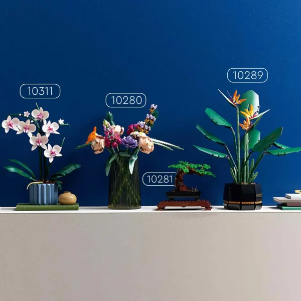 Cheap 10311 Orchidea, Set Per Adulti Da Collezione, Hobby Creativi, Modellino Da Costruire In Mattoncini Con Fiori Finti Mattoncini
