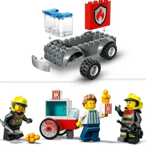 Cheap Fire 60375 Caserma Dei Pompieri E Autopompa, Camion Giocattolo Dei Vigili Del Fuoco, Giochi Per Bambini, Idee Regalo Mattoncini