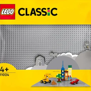 Clearance Classic 11024 Base Grigia, Tavola Per Costruzioni Quadrata Con 48 48 Bottoncini, Piattaforma Classica Per Mattoncini Mattoncini