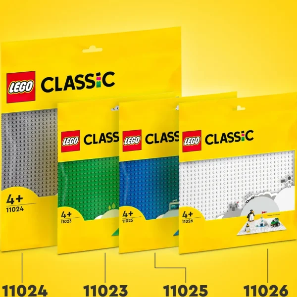 Cheap Classic 11023 Base Verde, Tavola Per Costruzioni Quadrata Con 32 32 Bottoncini, Piattaforma Classica Per Mattoncini Mattoncini
