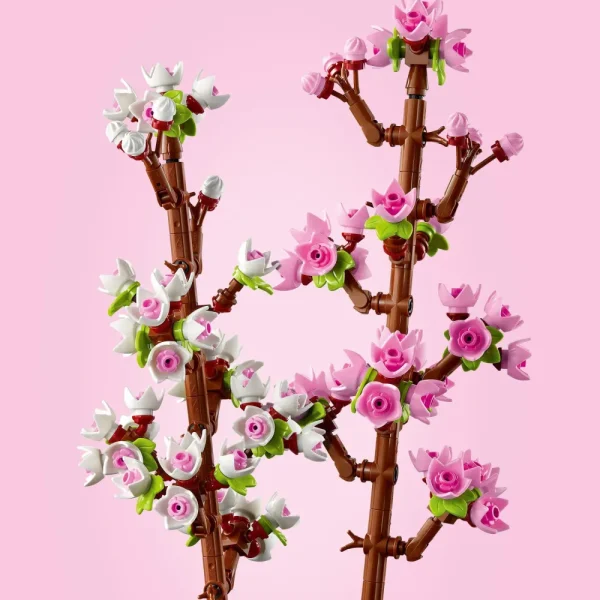 Outlet 40725 Fiori Di Ciliegio, Set Per Adulti E Bambini 8+ Anni, Regalo Per San Valentino, Per Donna, Uomo, Lei O Lui Mattoncini
