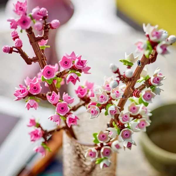 Outlet 40725 Fiori Di Ciliegio, Set Per Adulti E Bambini 8+ Anni, Regalo Per San Valentino, Per Donna, Uomo, Lei O Lui Mattoncini