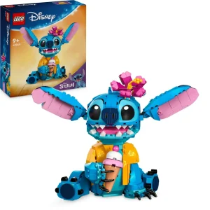 Shop Disney 43249 Stitch, Gioco Per Bambini 9+, Personaggio Da Costruire Con Parti Mobili, Idea Regalo Divertente Dal Film Mattoncini