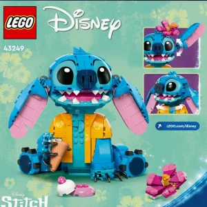 Shop Disney 43249 Stitch, Gioco Per Bambini 9+, Personaggio Da Costruire Con Parti Mobili, Idea Regalo Divertente Dal Film Mattoncini