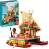 Discount Disney Princess 43210 La Barca A Vela Di Vaiana Con Mini Bamboline E Delfino, Giocattolo Creativo Per Bambine E Bambini 6+ Mattoncini