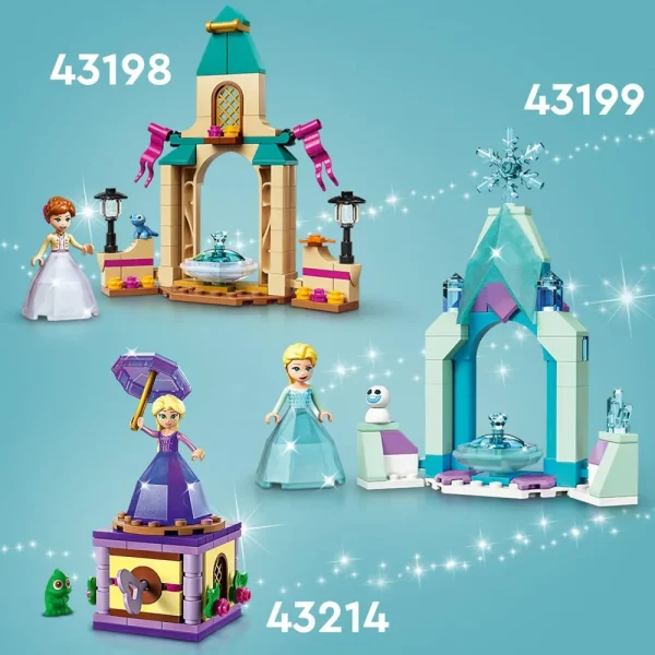 Sale Disney Princess 43214 Rapunzel Rotante, Giocattolo Da Costruire Con Mini Bambolina In Abito Di Diamante, Giochi Bambini Mattoncini