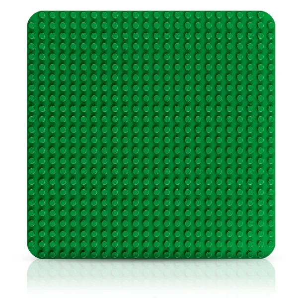 Sale Duplo 10980 Base Verde, Tavola Classica Per Mattoncini, Piattaforma Giocattolo, Superfice Di Costruzione Per Bambini Mattoncini