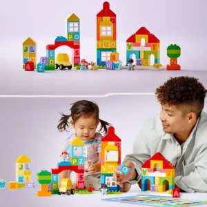 Cheap Classic 10935 Citta Dell'Alfabeto, Giochi Educativi Per Bambini Da 1,5 Anni In Su Con Costruzioni Mattoncini Grandi Mattoncini