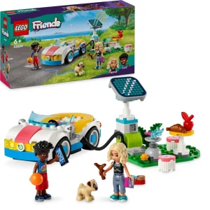 Cheap 42609 Auto Elettrica E Caricabatterie, Giochi Per Bambini Di 6+ Anni Con Macchina Giocattolo E 2 Mini Bamboline Mattoncini